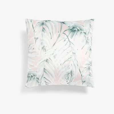 John Lewis ANYDAY John Lewis & Partners Velvet Palm Cushion