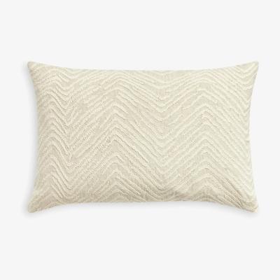 John Lewis John Lewis Zebra Chervon Cushion, Natural