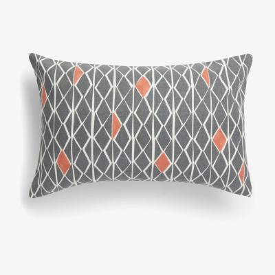 John Lewis ANYDAY John Lewis & Partners Diamond Embroidery Cushion