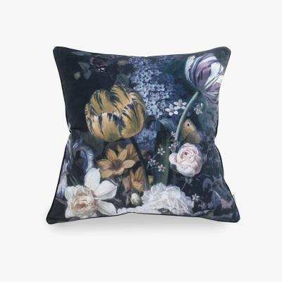John Lewis MM Linen Fi Velvet Cushion, Multi