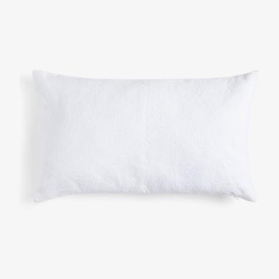John Lewis John Lewis & Partners Paisley Cushion, Light Grey