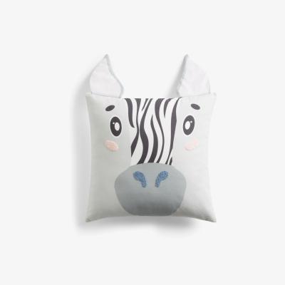 John Lewis little home at John Lewis Zebra Cushion, Multi