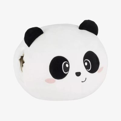 John Lewis Legami Panda Super Soft! Cushion, Black