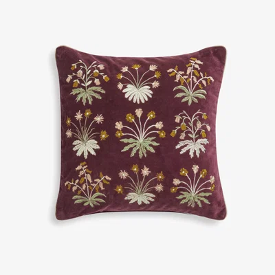 John Lewis John Lewis Florence Cushion, Damson