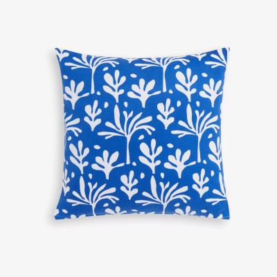 John Lewis John Lewis Palm Grove Indoor/Outdoor Cushion, Cobalt