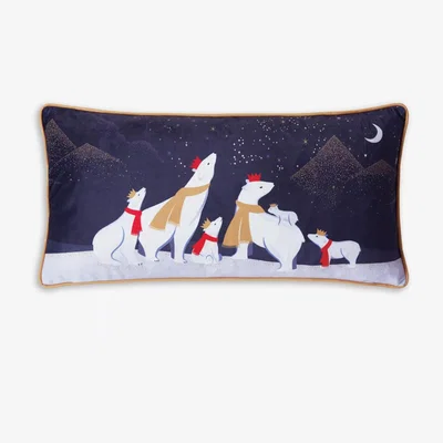 John Lewis Sara Miller Arctic Night Cushion, Multi