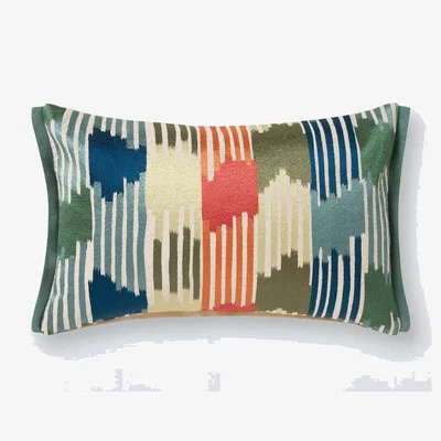 John Lewis John Lewis Ikat Stripe Cushion, Multi