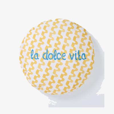 John Lewis John Lewis Dolce Vita Round Cushion, Mimosa