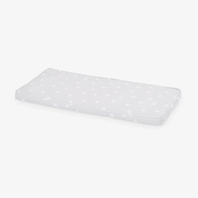 John Lewis Great Little Trading Co Poppins Toy Chest Cushion, Grey Stardust