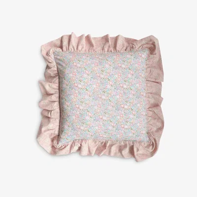 John Lewis Coco & Wolf Ruffled Square Cushion, Michelle Capel Lilac