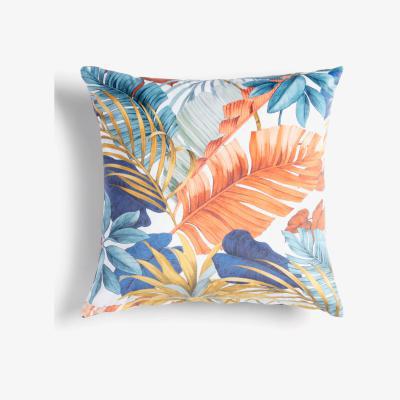 John Lewis ANYDAY John Lewis & Partners Jungle Palm Cushion, Multi