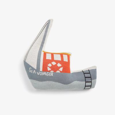 John Lewis Harlequin Above and Below Boat Cushion, Multi