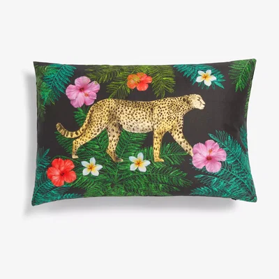 John Lewis John Lewis & Partners + Matthew Williamson Wild Cat Cushion, Multi