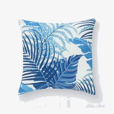 John Lewis Sanderson Manila, Indoor/Outdoor Cushion, Blue