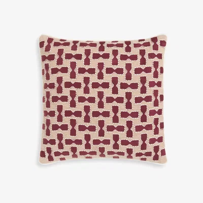 John Lewis John Lewis Hew Cushion, Damson