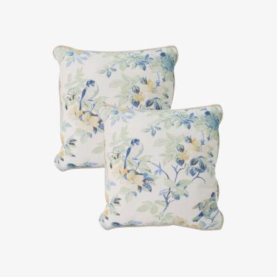 John Lewis Laura Ashley Sylvie Outdoor Cushion, Cream