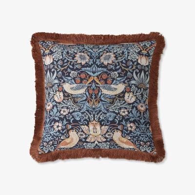 John Lewis William Morris At Home Strawberry Thief Square Cushion