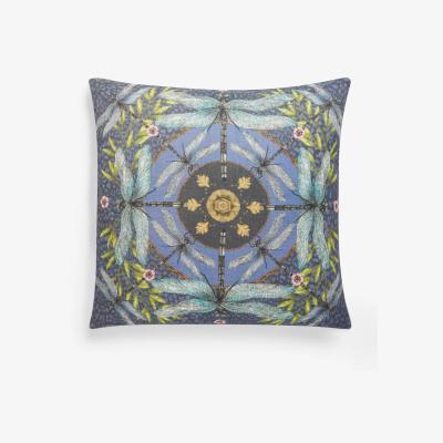 John Lewis John Lewis + Matthew Williamson Dragonfly Cushion, Blue