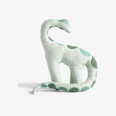 John Lewis little home at John Lewis Forest Dinosaur Cushion, Green