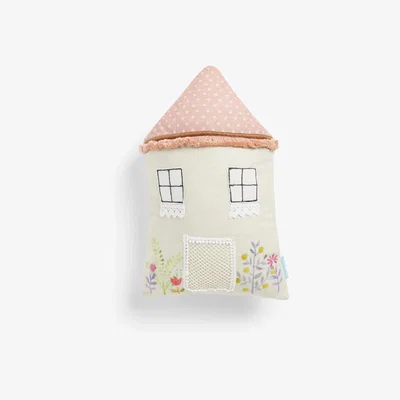 John Lewis little home at John Lewis Fairy House Cushion, Multi