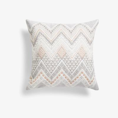 John Lewis John Lewis & Partners Chevron Cushion, Natural