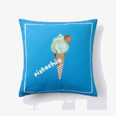 John Lewis John Lewis Pistachio Indoor/Outdoor Cushion, Azure