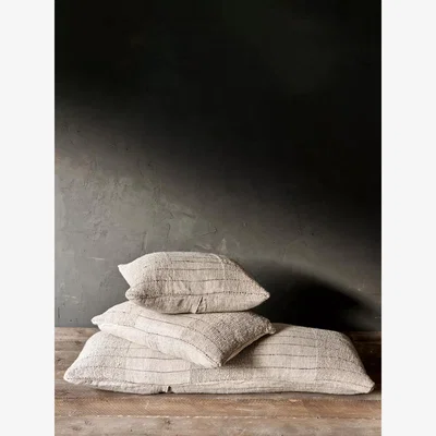 John Lewis Nkuku Mayla Square Cushion Cover, Natural