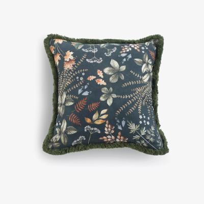 John Lewis MM Linen Briar Cushion, Multi