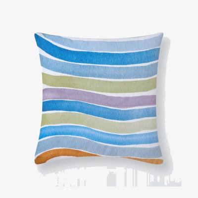 John Lewis John Lewis Pool Stripe Indoor/Outdoor Cushion, Multi