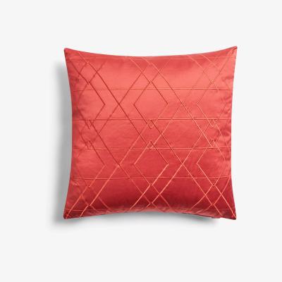 John Lewis ANYDAY John Lewis & Partners Embroidered Lattice Cushion