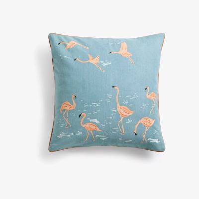 John Lewis ANYDAY John Lewis & Partners Flamingos Cushion, Multi