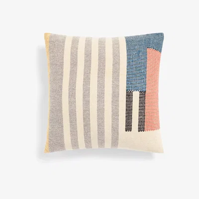 John Lewis ANYDAY John Lewis & Partners Woven Colour Block Cushion, Multi