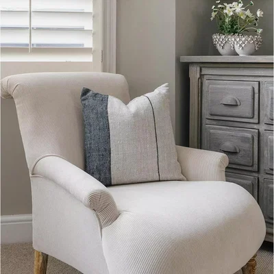 John Lewis One.World Stripe Linen Cushion