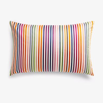 John Lewis Harlequin Calla Cushion, Pomegranate