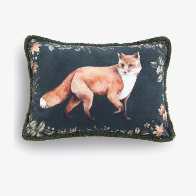 John Lewis MM Linen Felix Cushion, Multi