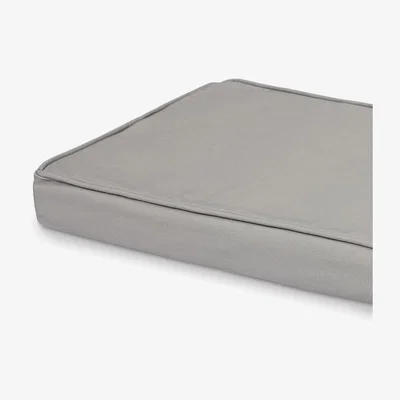 John Lewis Great Little Trading Co Storage Bench Cushion, Grey