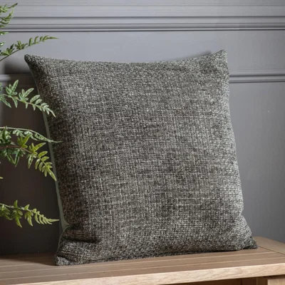 Knees Chenille Cushion - Olive