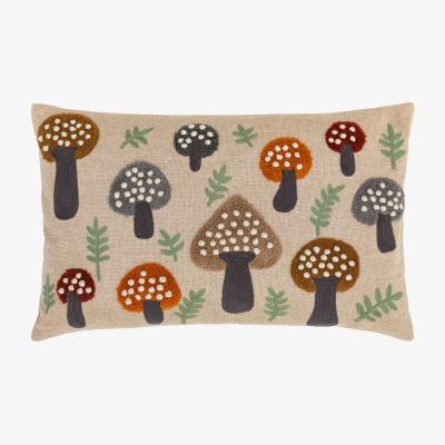 Knees Embroided Mushroom Cushion