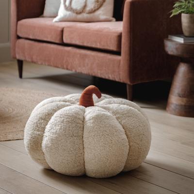 Knees Boucle Pumpkin Floor Cushion
