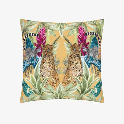 La Redoute Kali Leopards Outdoor Filled Cushion
