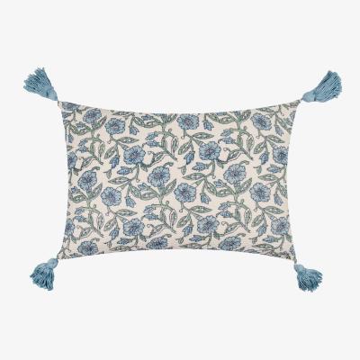 La Redoute Delphine Floral Tasselled Filled Cushion