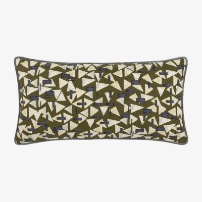 La Redoute City Geometric Piped Cushion