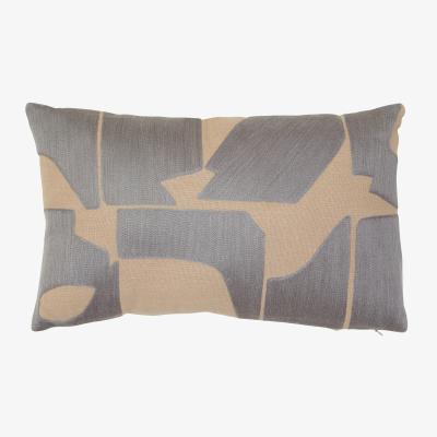 La Redoute Bosie Ozella Natural And Grey Cushion