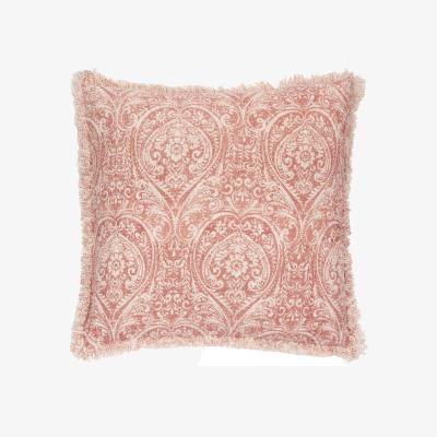 La Redoute Durelle Damask Fringed Filled Cushion
