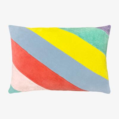 La Redoute Della Cotton Velvet Filled Cushion 40x60cm