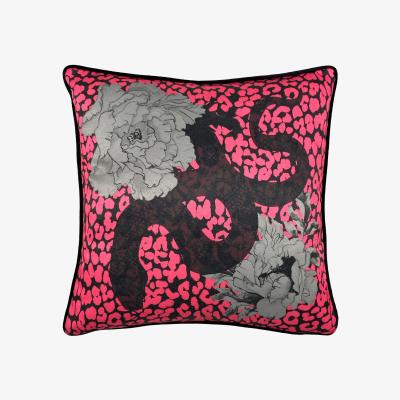 La Redoute Serpentine Animal Print Cushion