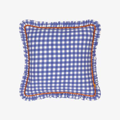 La Redoute Maude Gingham Cotton Cushion
