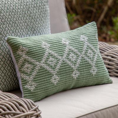 La Redoute Indoor/Outdoor Geometric Pattern Filled Cushion