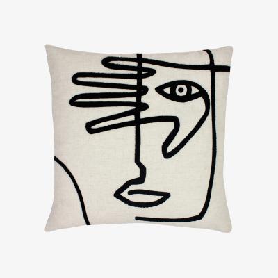 La Redoute Mono Face Tufted Filled Cushion 50x50cm