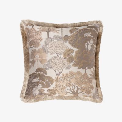 La Redoute Woodlands Floral Jacquard Cushion